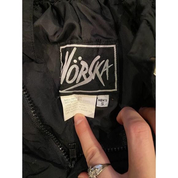 Vintage Snow Pants Mens Size S Black - Picture 3 of 5